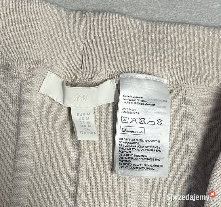 Dzianinowe spodnie HM M Lubin