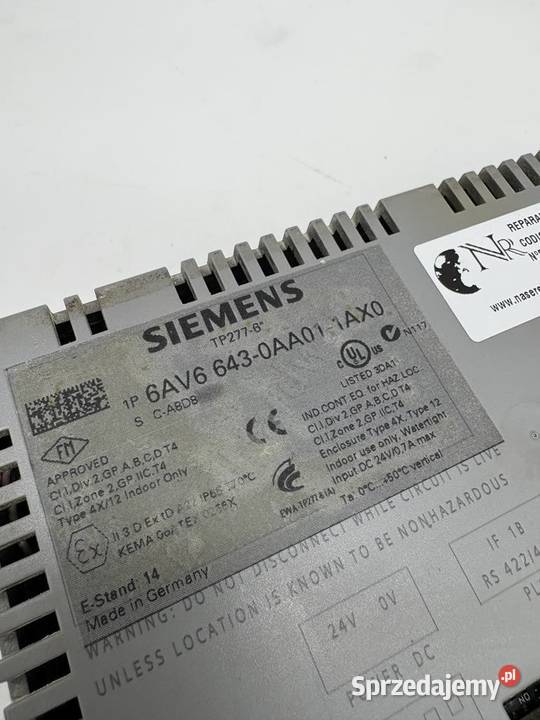 Siemens 6AV6 6430AA011AX0 HMI Panel Warszawa