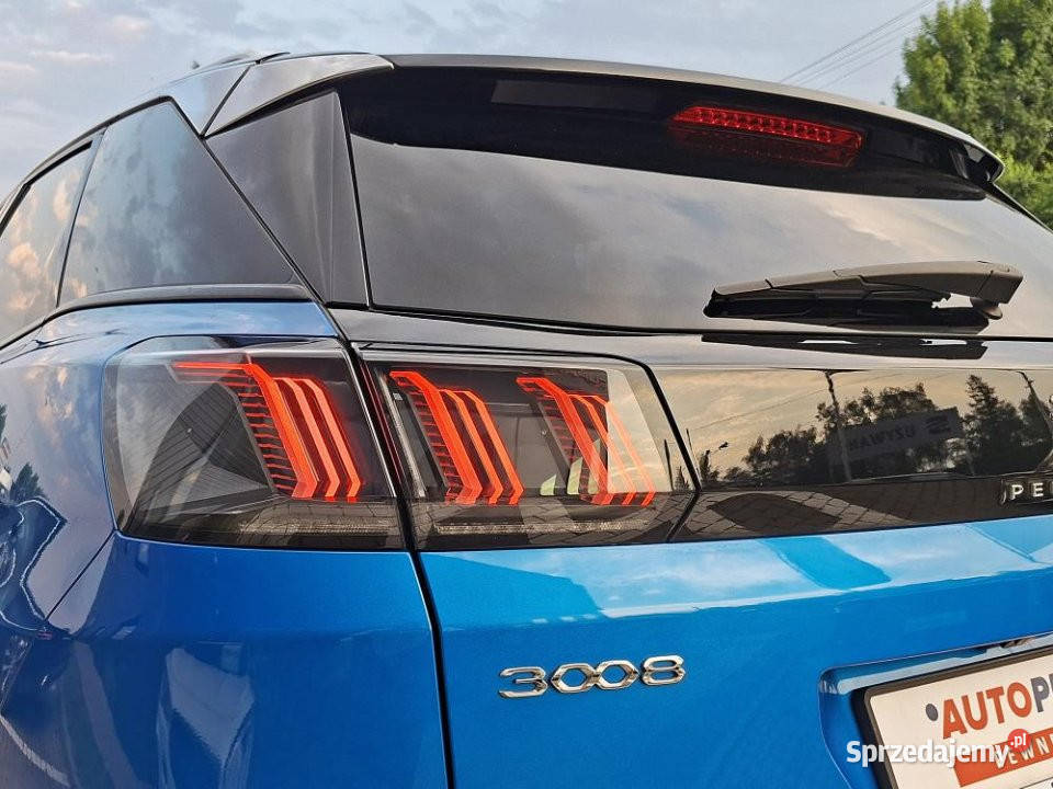 Peugeot 3008 2020r FV23 SalonPL LED BLIS Kam360 Kraków