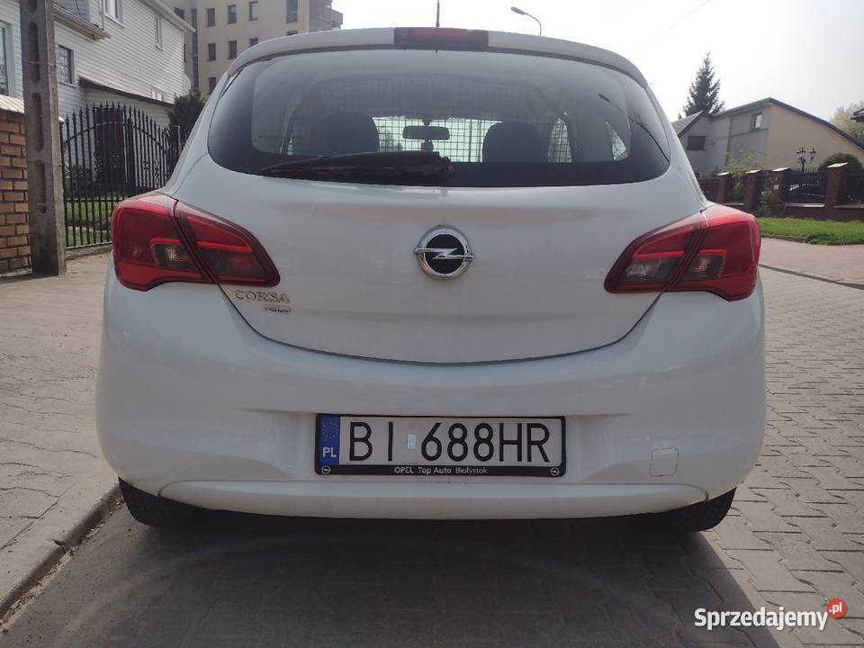 Opel Corsa E 12 Benzyna 2027 VAN Faktura VAT nieuszkodzony Corsa Białystok
