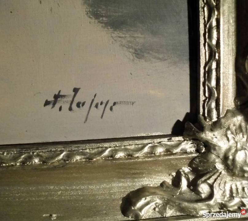 Chata jeziorem STARY OBRAZ SPRZEDAM likwidacja