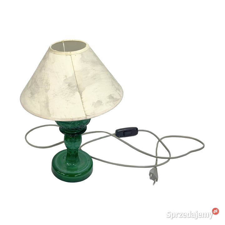 Lampa stołowa ze szkła malachitowego Warszawa