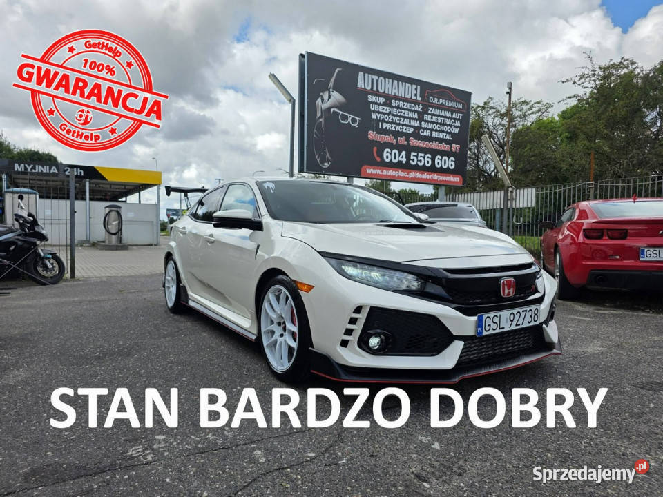 Honda Civic TYPER 20 Turbo 310 Kamera Navi elektryczne lusterka Słupsk