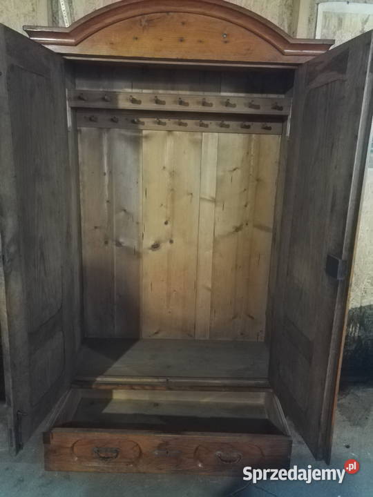Szafa Dębowa WITKACY kompletna w całości Szafy i garderoby Kozy sprzedam