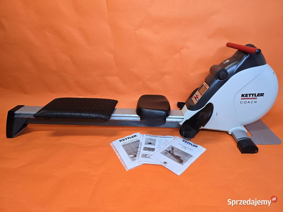 FULL ZESTAW JEDYNY TAKI WIOŚLARZ KETTLER COACH Sport i Wypoczynek