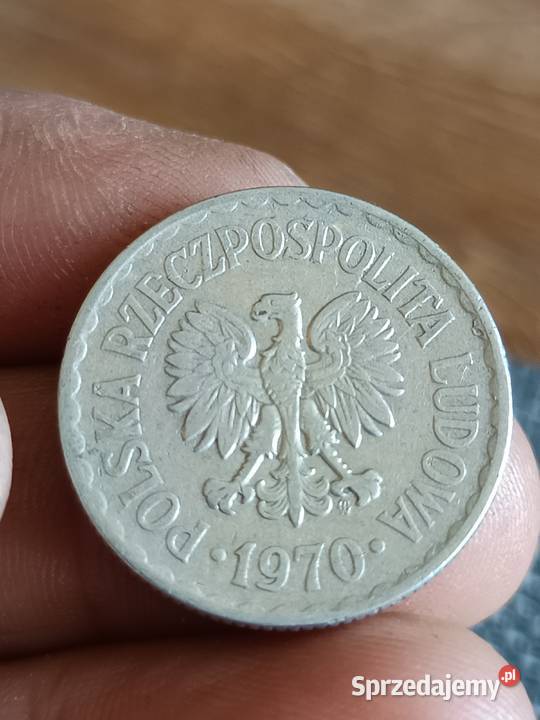 Sprzedam monete 1 zloty 1970 r ladna Chełm sprzedam