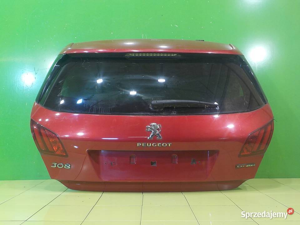 PEUGEOT 308 II GT 16r HB 5D klapa tyl