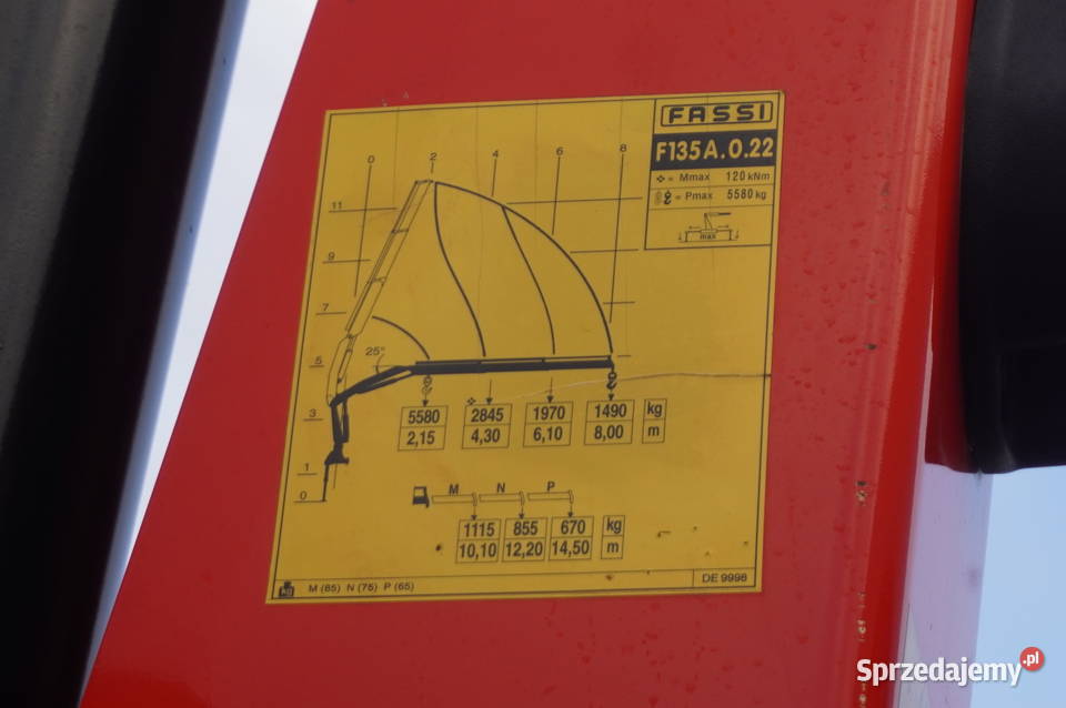 Renault C280 DTI 8 HDS Fassi F135A22 Pilot 160000km