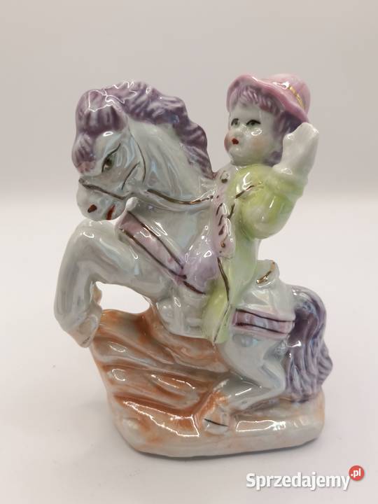 KOŃDZIECKO PORCELANA CUKIERKOWA FIGURKA Zamość