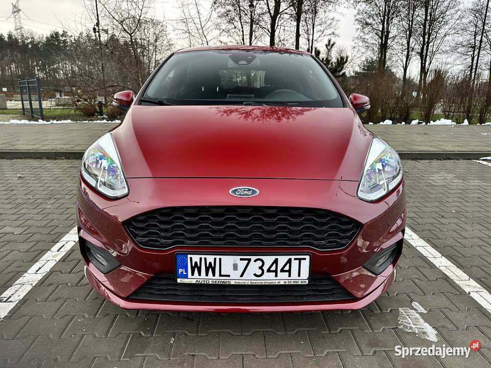 Ford Fiesta ST line stan piękny kolor czujnik zmierzchu mazowieckie Radzymin sprzedam