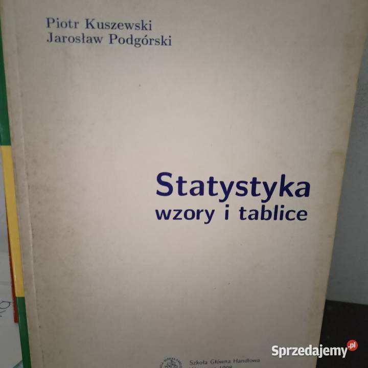 Statystyka podręczniki akademickie księgarnia