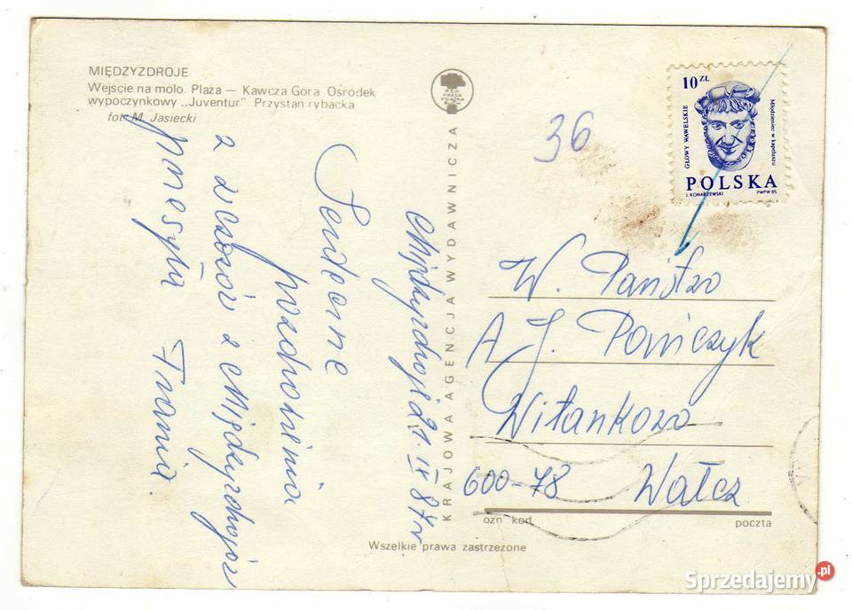 MIĘDZYZDROJE POCZTÓWKA WIELOWIDOKOWA 1 świętokrzyskie Krynki