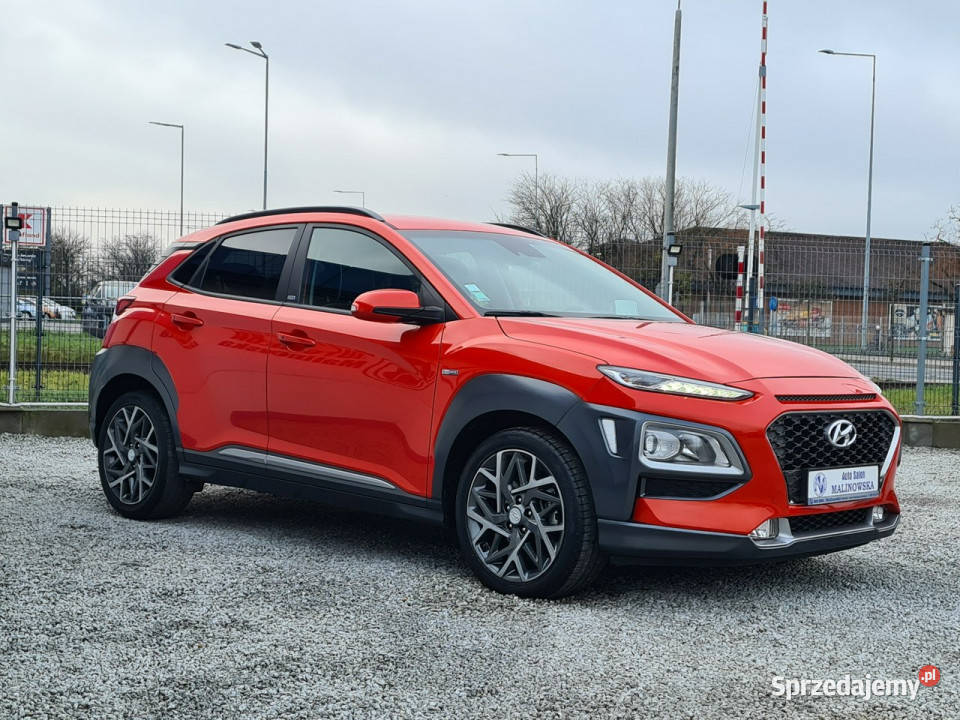 Hyundai Kona Navi Kamera HeadUp PDC Półskóry Led immobilizer Wągrowiec