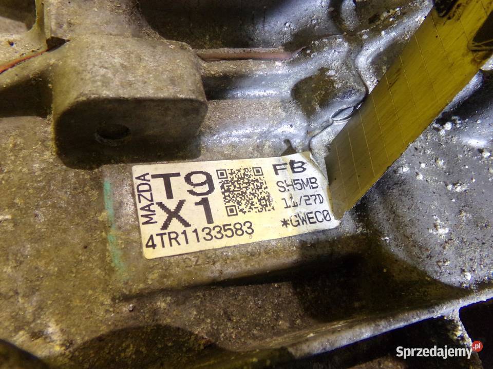 MAZDA 6 GJ 22 SKYACTIV 16r 175 skrzynia biegow Suków