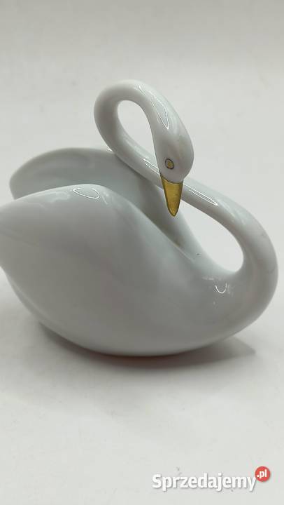 Figurka porcelana łabędź Węgry lubelskie Zamość sprzedam