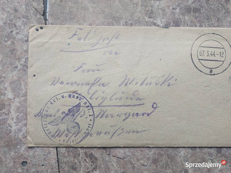 Zestaw 23 listy 2WŚ 194344r Neustettin Danzig Tczew