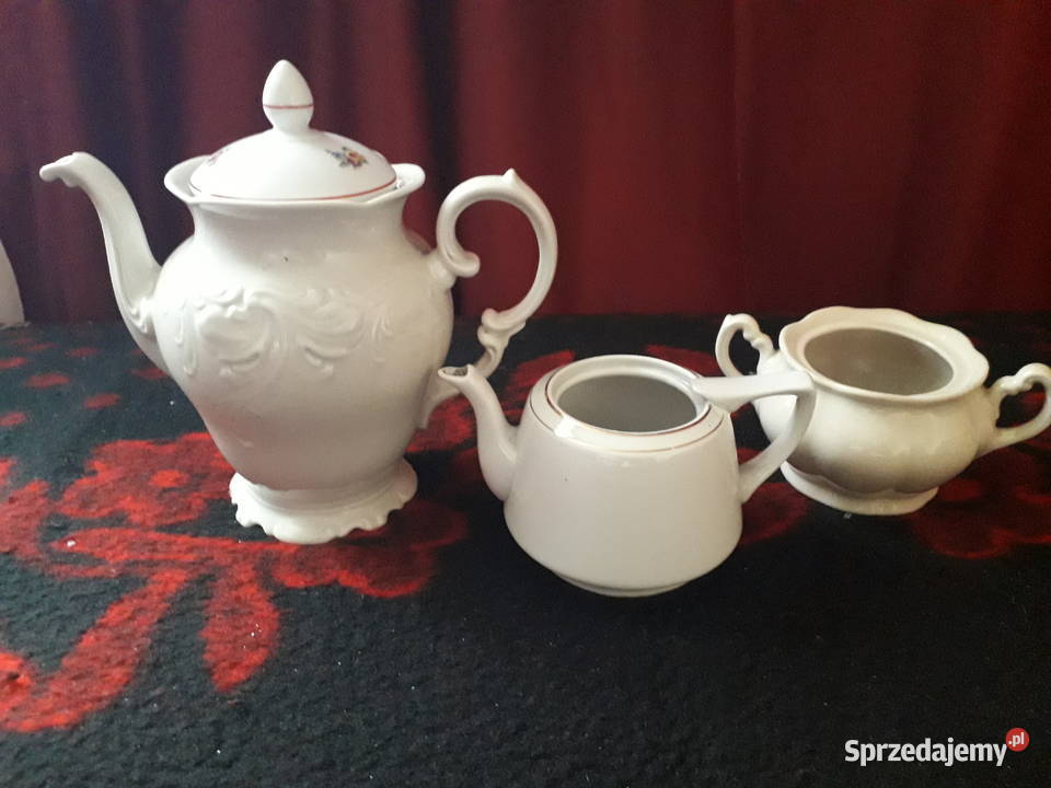Porcelana PRL Sygnatura talerze dzbanki inne 25 Katowice sprzedam