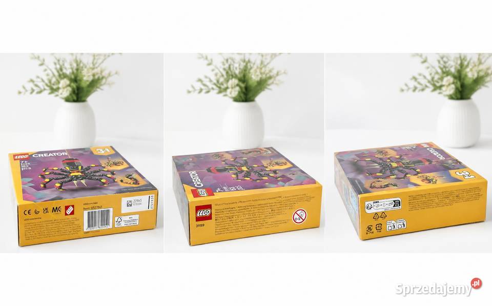LEGO Creator 3w1 31159 Straszny pająk który Klocki małopolskie