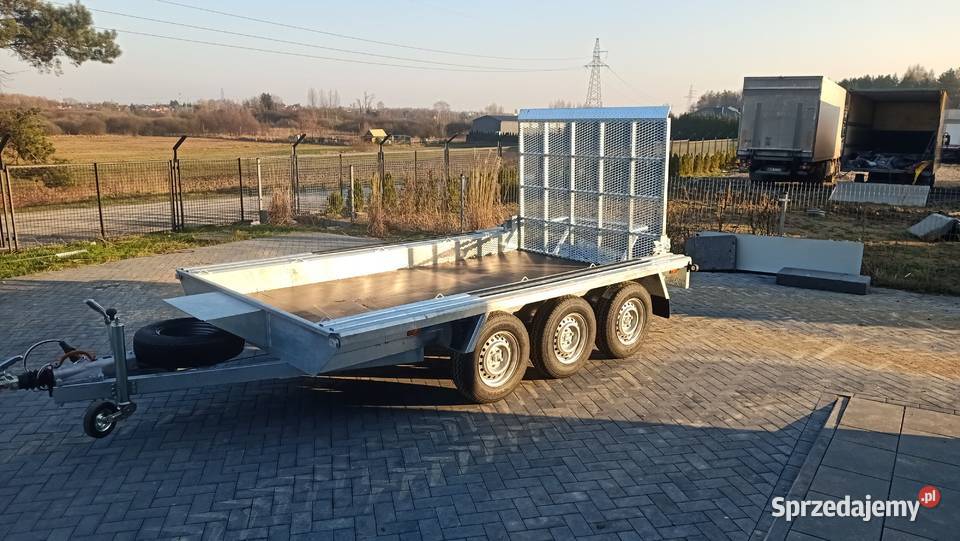 NOWA PRZYCZEPA FRACHT POD MINIKOPARKĘ FRACHT Motoryzacja sprzedam