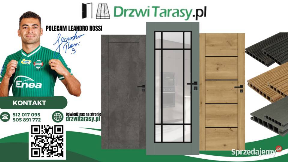 Drzwi Loft przesuwne szyba przezroczysta Drzwi wewnętrzne Poznań