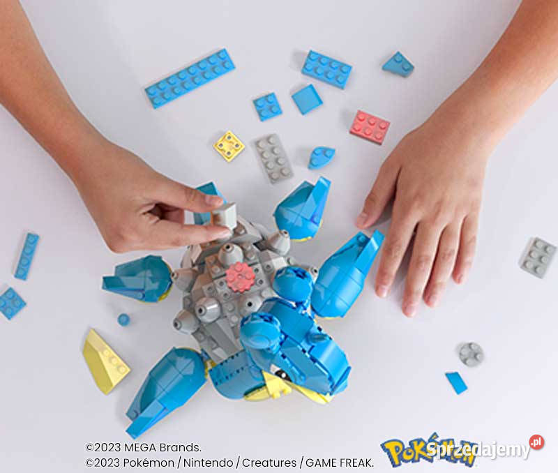 Figurka Pokemon Lapras Klocki Konstrukcyjne