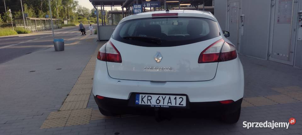renault megane 3 16 16vbenzynaklima manualna Kraków