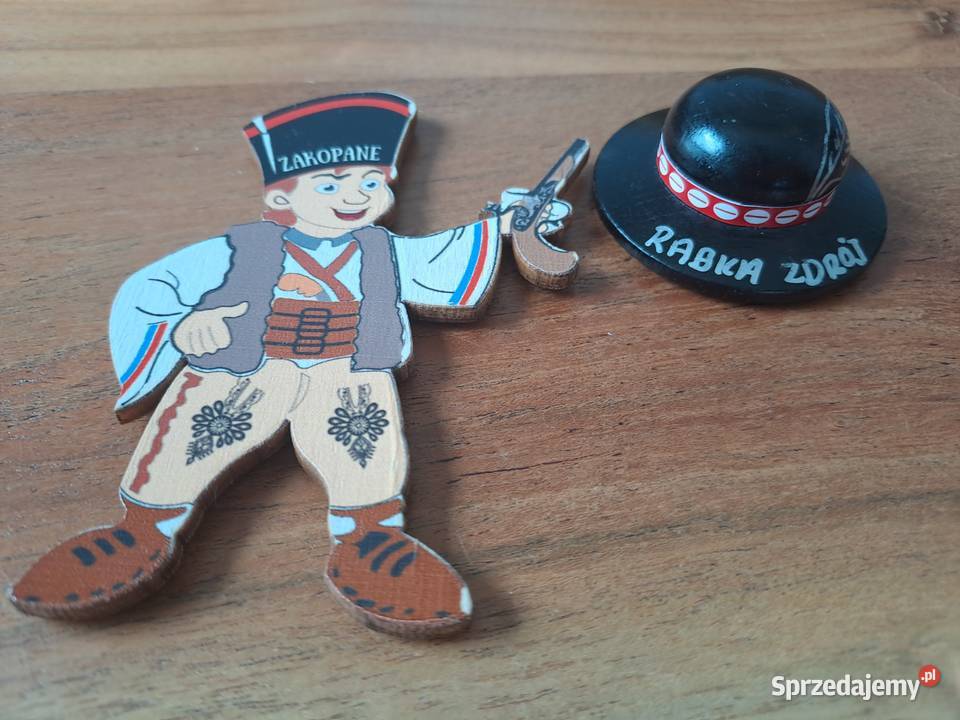 2x Magnes Zbójnik Zakopane Kapelusz góralski mazowieckie Warszawa sprzedam