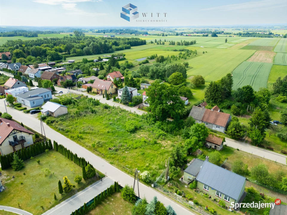 sprzedaży działki Idzbark 1149m2 sprzedam