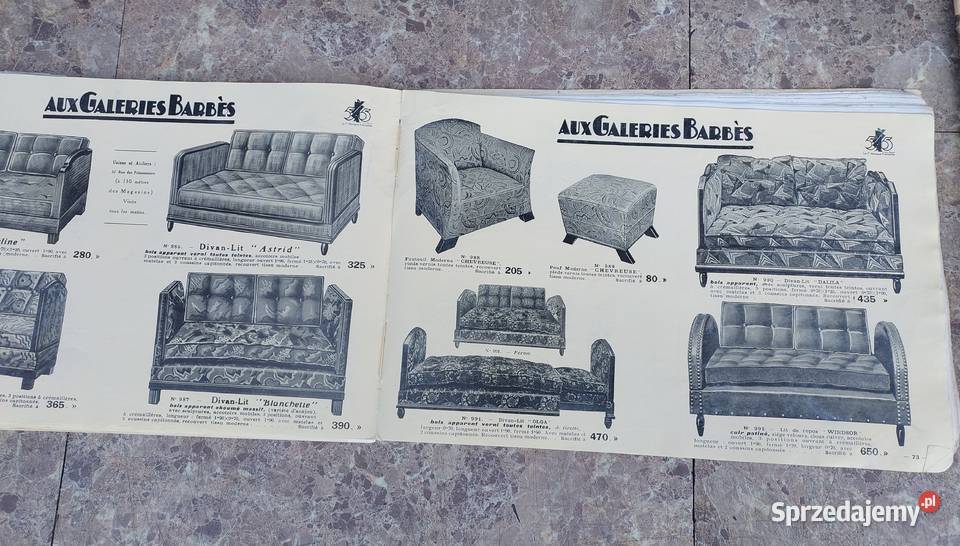 Stare broszury katalog książka meblarstwo Tczew