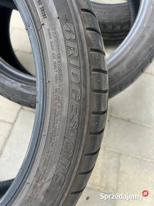 Komplet opon letnich Bridgestone 2254519 wielkopolskie
