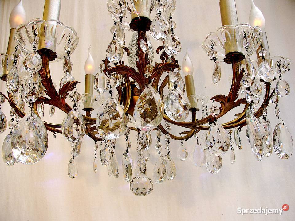 Lampa Żyrandol Glamour