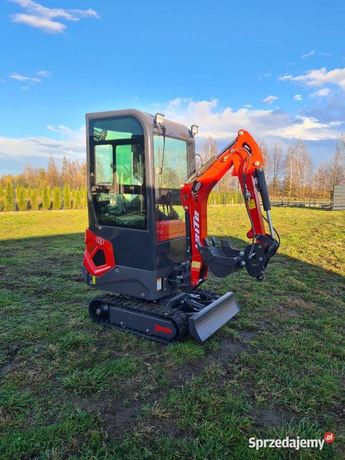 Mini koparka LEITE 1012S z Kabiną Nowa dostępna śląskie Zajączki Drugie