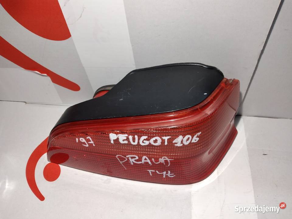 LAMPA PEUGEOT 206 PRAWY TYŁ ORYGINALNA dolnośląskie Mietków