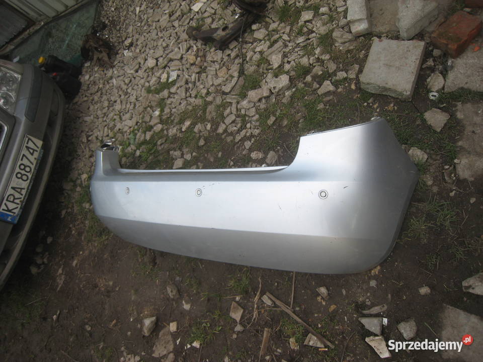 Zderzak tylny tył Skoda Fabia II 0714 czujniki Kraków