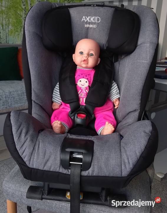 Fotelik samochodowy Axkid Minikid 9 25 do jazdy Zdejmowane pokrycie Foteliki samochodowe Siemianice sprzedam