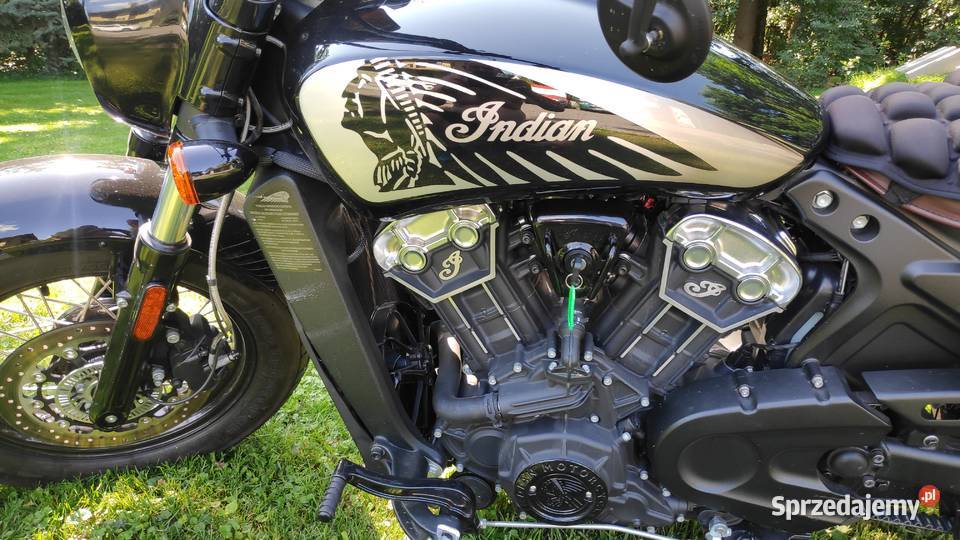 Indian scout Bobber Indian Baranów Sandomierski
