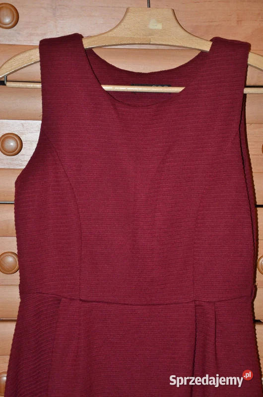 Sukienka mini kratka Stradivarius M bordowa M Bydgoszcz