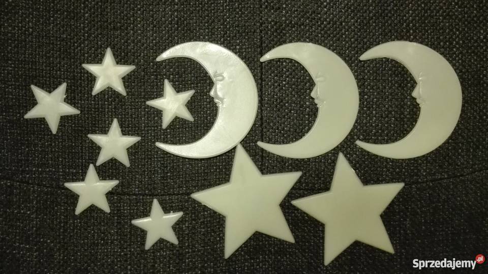 Gwiazdy świecące w ciemności i księżyce Pokój Warszawa sprzedam