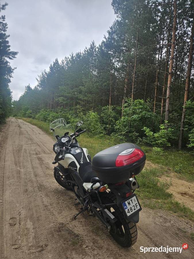 Suzuki VStrom 650 YouTube nieuszkodzony mazowieckie Warszawa
