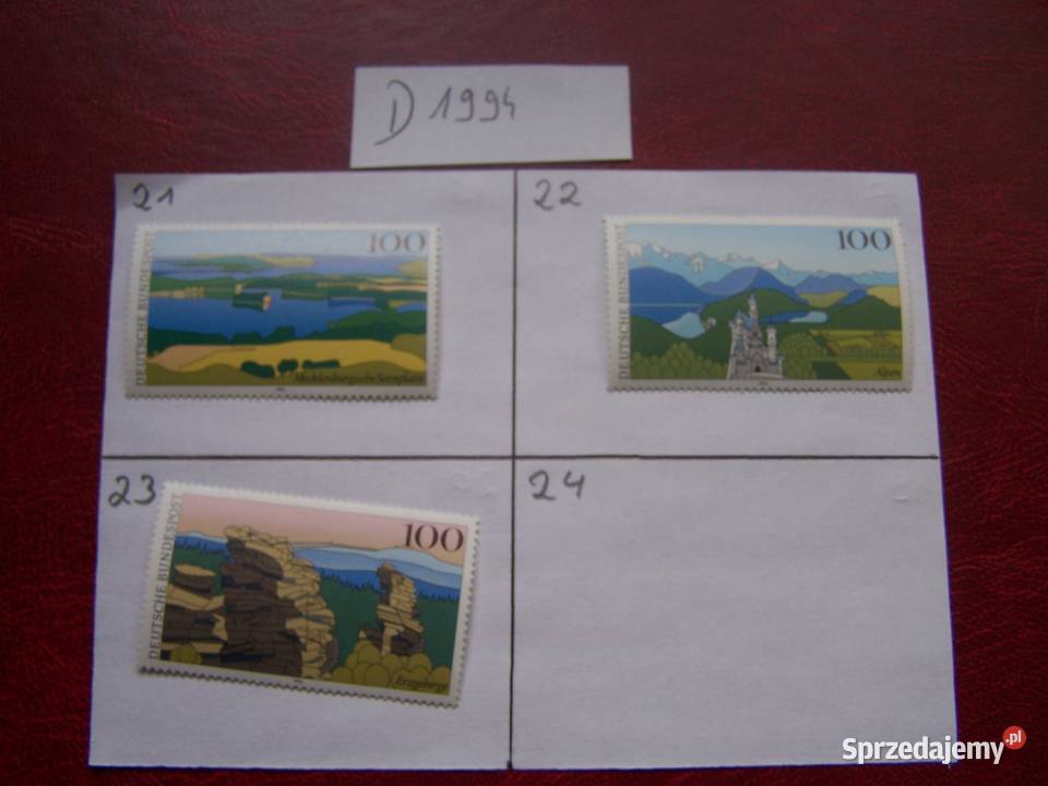 Niemcy 1994 MNH Znaczki z roczników WYBIERAJ Tychy
