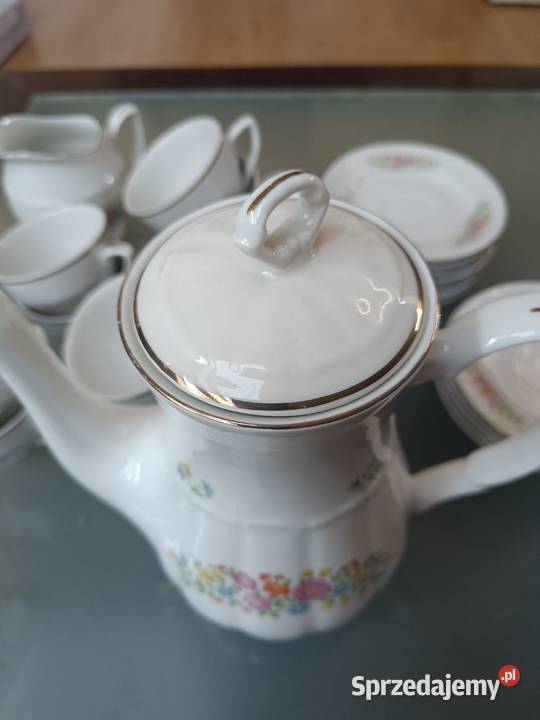 Serwis kawowy Stara porcelana Tychy