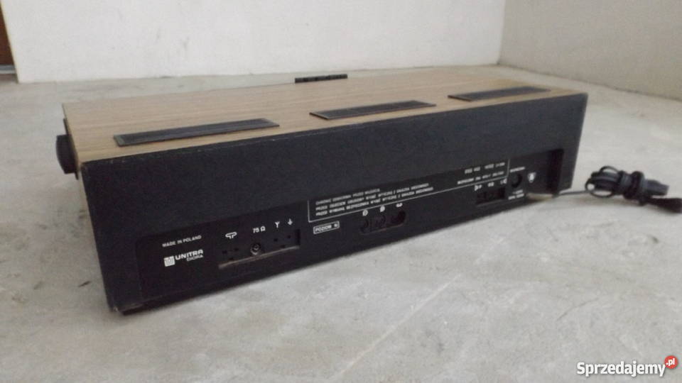 Radio Unitra ZODIAK z kolumnami Nowy Grodziczno