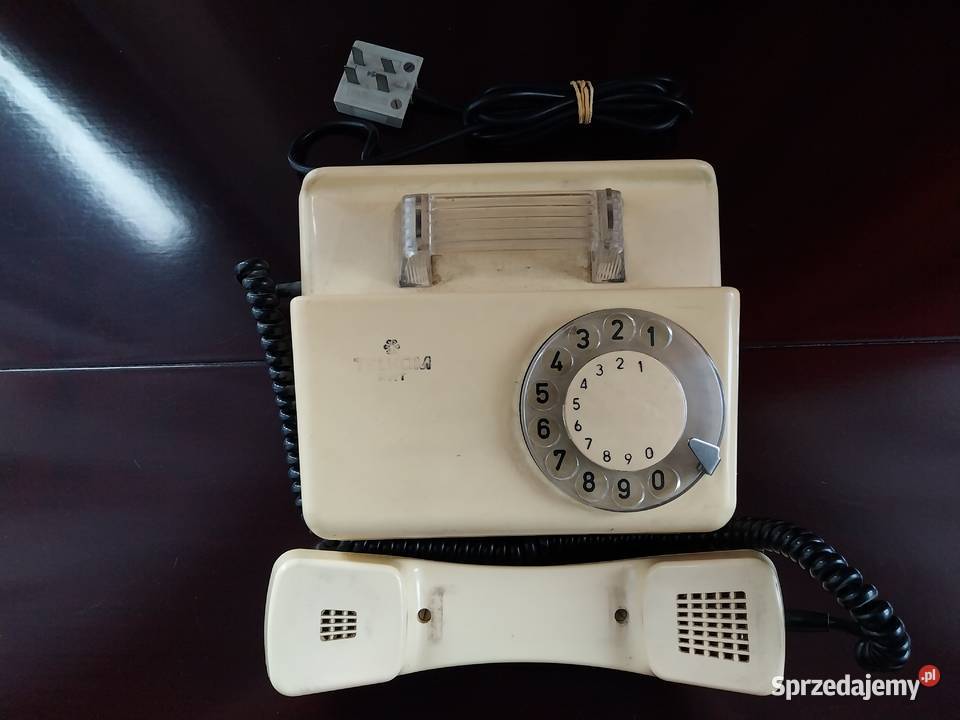 Telefon stacjonarny RWT Tulipan z PRL dolnośląskie Wałbrzych