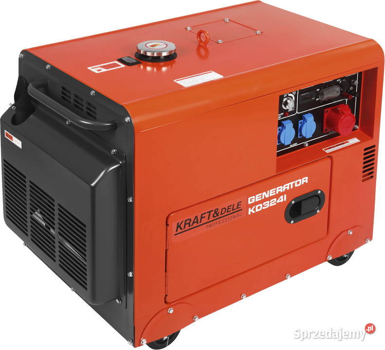 Agregat prądotwórczy 7kW 230V400V ATS KD3241 sprzedam