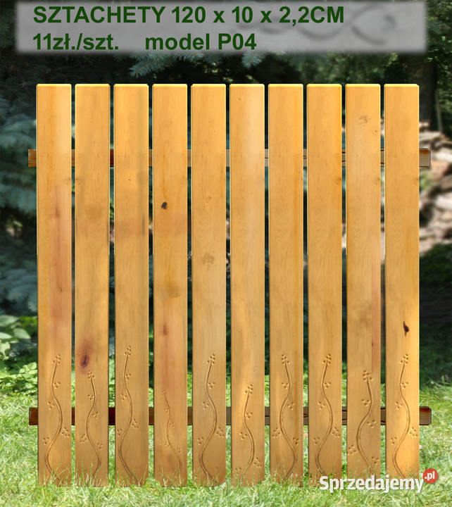 Deska ogrodzeniowa dekoracyjna sztacheta Sztachety Wrocław