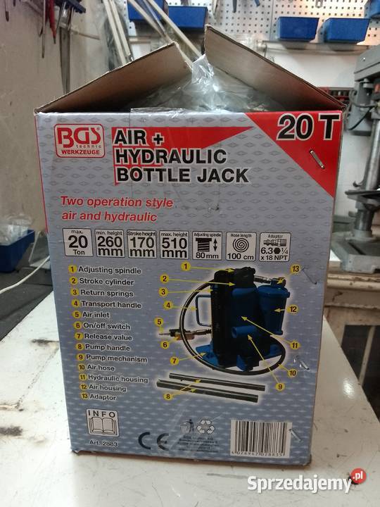 BGS 2883 Podnośnik hydrauliczny wspomagany śląskie Katowice