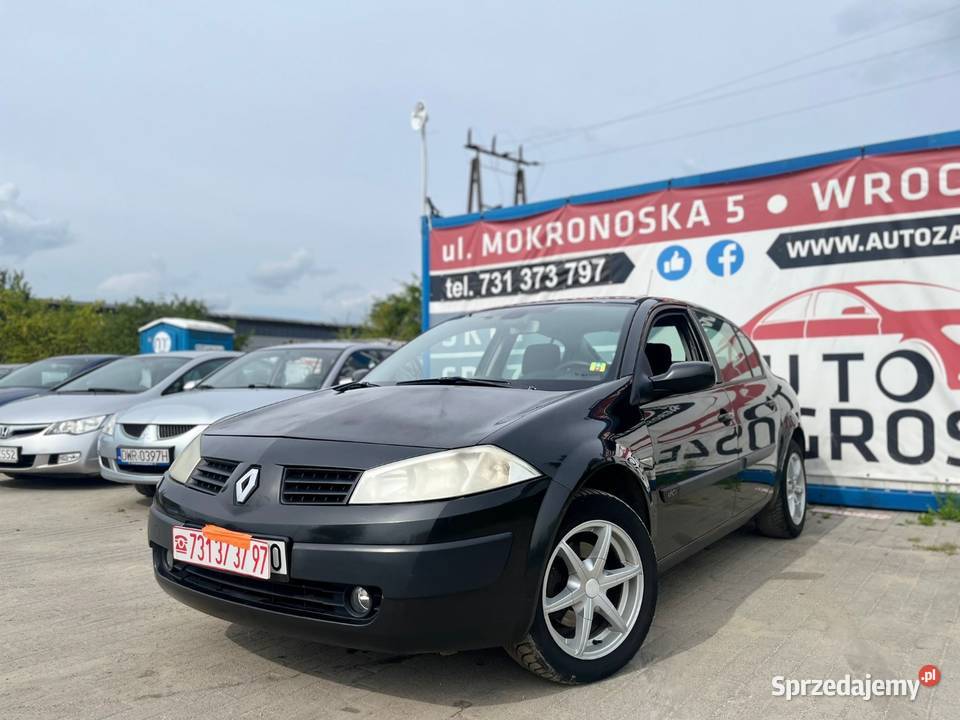 Renault Megane 15DCI 2005 Sedan Alufelgi Radio Wrocław sprzedam