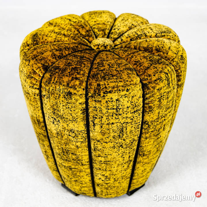 Puf Truskawka Halabala Tulipan Art Deco wielkopolskie