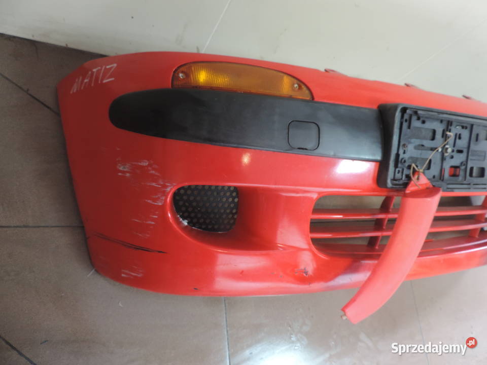 DAEWOO MATIZ ZDERZAK PRZEDNI CZERWONY