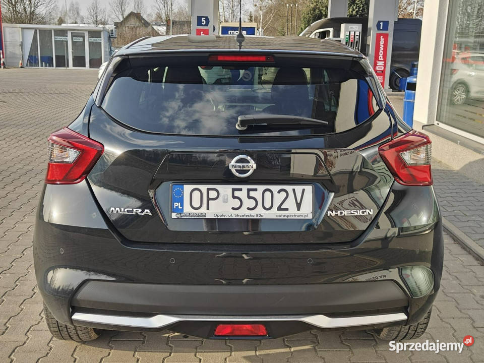 Nissan Micra K14 2017 światła LED